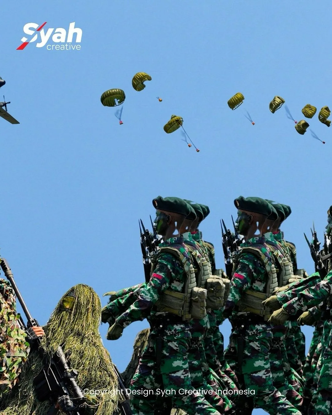 Upacara Gelar Pasukan Operasional dan Kehormatan Militer